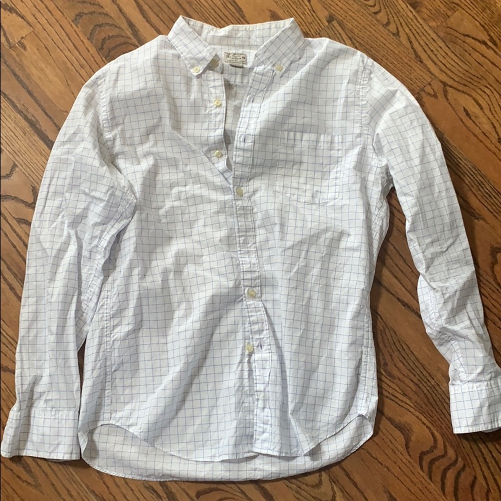 J Crew Tailored Button Up, Size: M